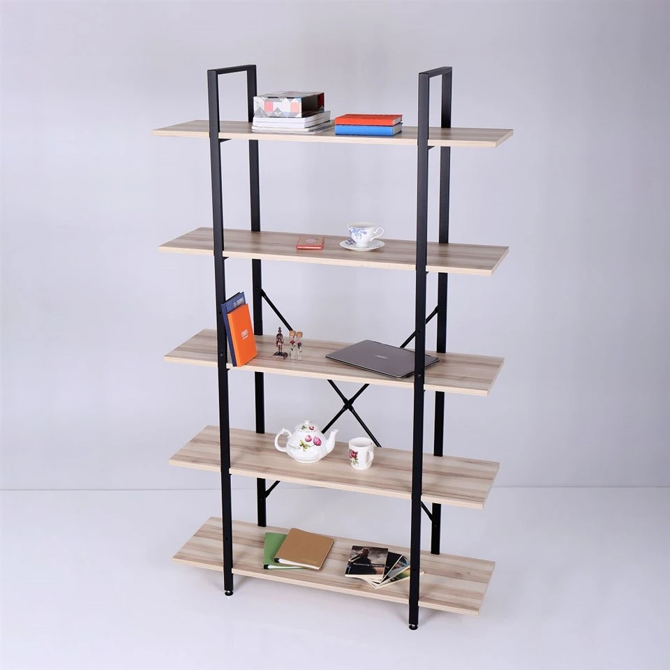 5 Tier Floor Standing Bookshelf